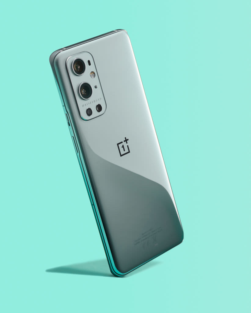 A OnePlus 9 Pro smartphone, taken on April 19, 2021. (Photo by Neil Godwin/Future Publishing via Getty Images)