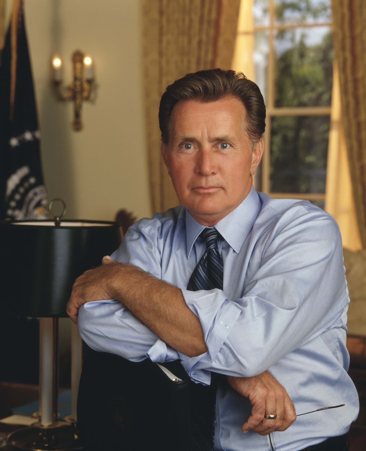382936 06: Actor Martin Sheen stars as President Josiah Bartlet on NBC''s West Wing which airs Wednesdays on NBC (9-10 p.m. ET). (Photo David Rose/NBC/Newsmakers)