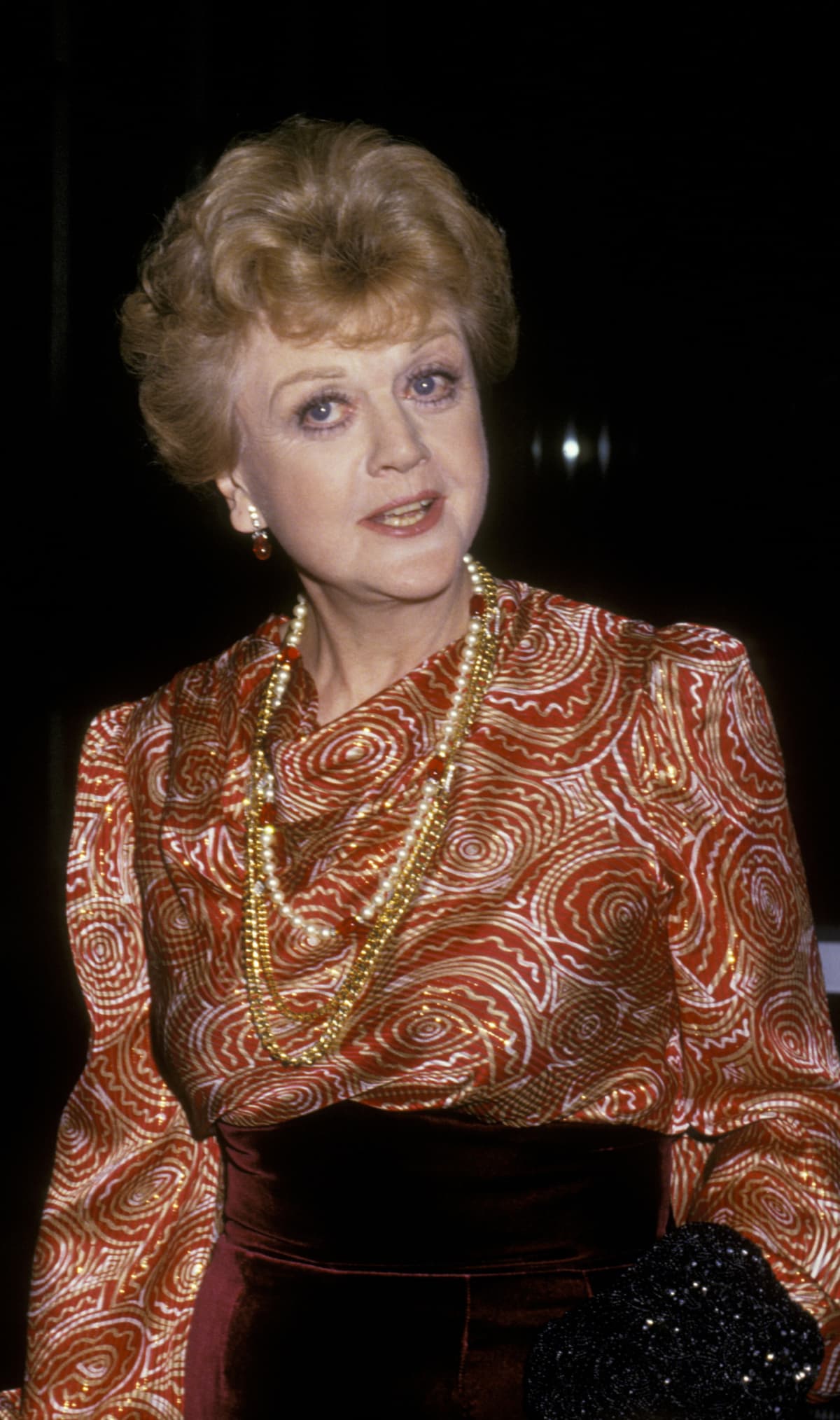 Angela Lansbury during Kennedy Center Honors Gala Dinner at State Department in Washington D.C., United States. (Photo by Ron Galella/Ron Galella Collection via Getty Images)
