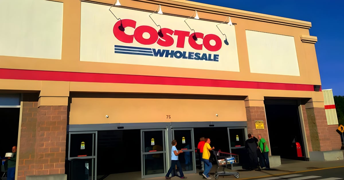 Exterior of a Costco wholesale store