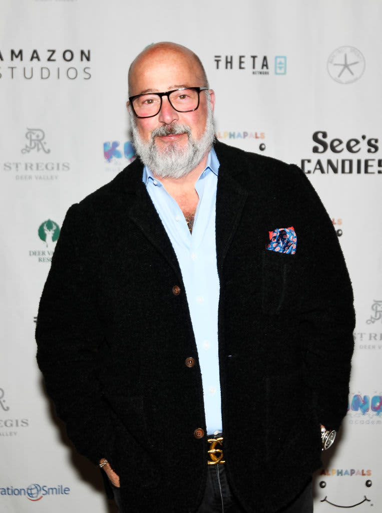 Andrew Zimmern attends Operation Smile's 10th Annual Park City Ski Challenge Presented By The St. Regis Deer Valley & Deer Valley Resort at The St. Regis Deer Valley on April 02, 2022 in Park City, Utah. (Photo by Alex Goodlett/Getty Images for Operation Smile)