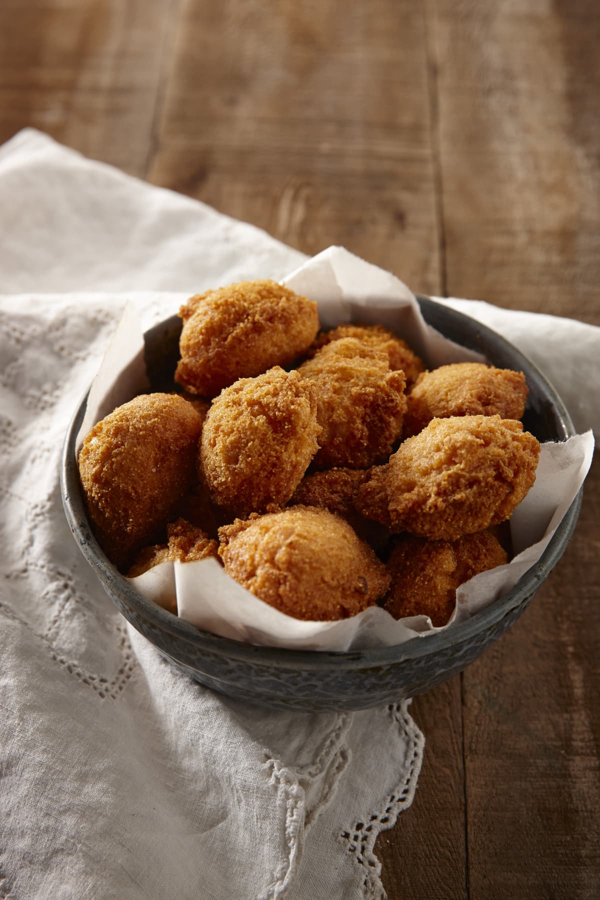 Southern style hush puppies or fried corn balls