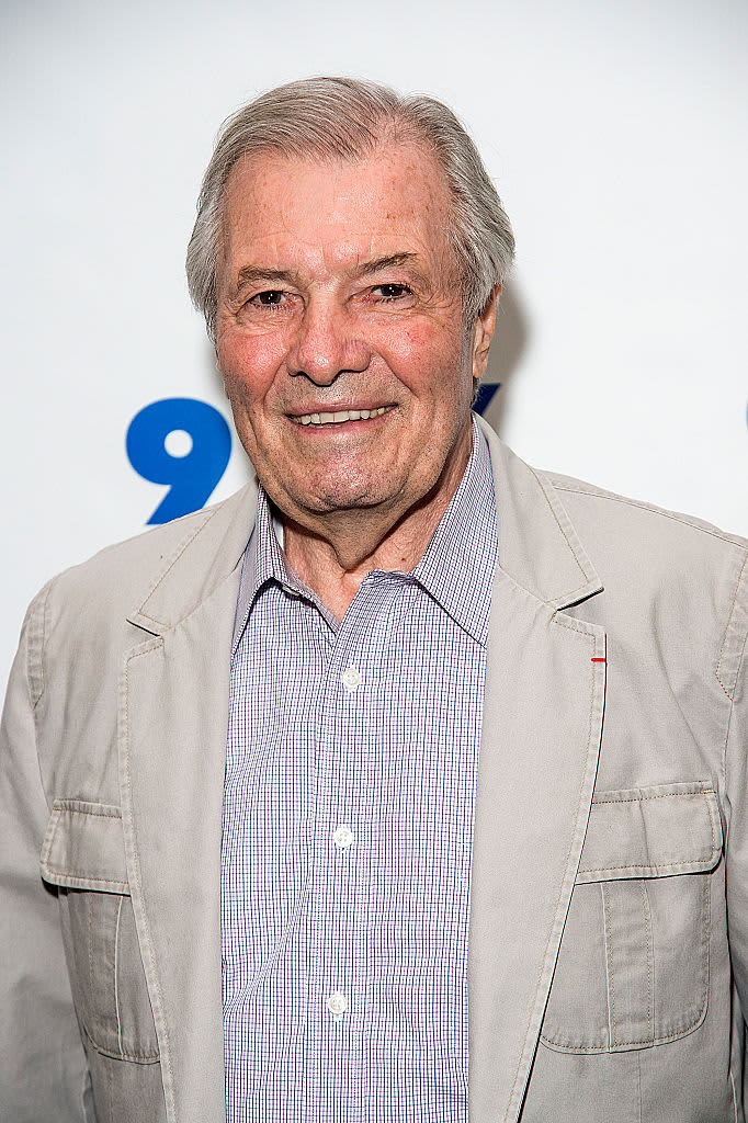 Jacques Pépin poses for a portrait at his home kitchen in Madison, Connecticut 