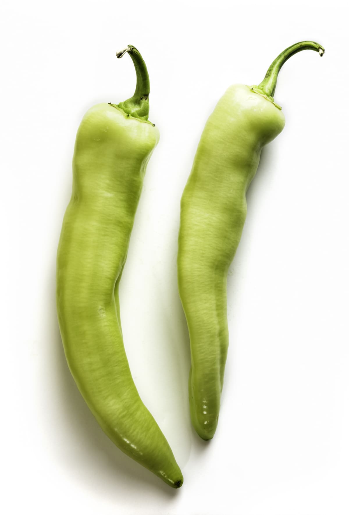 A closeup of fresh Banana peppers - perfect for food background