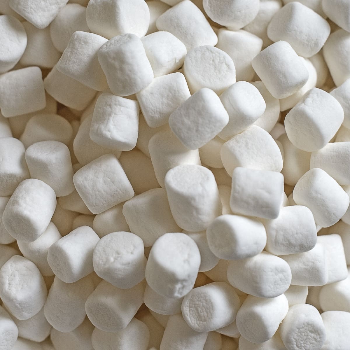 Pile of marshmallows.