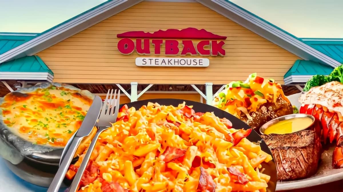 The outside of an Outback Steakhouse