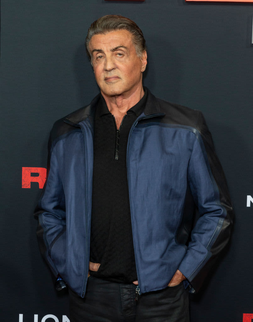 ROME, ITALY - SEPTEMBER 14: Sylvester Stallone attends the Paramount+ Italian launch red carpet at Cinecitta on September 14, 2022 in Rome, Italy. (Photo by Ernesto S. Ruscio/Getty Images)