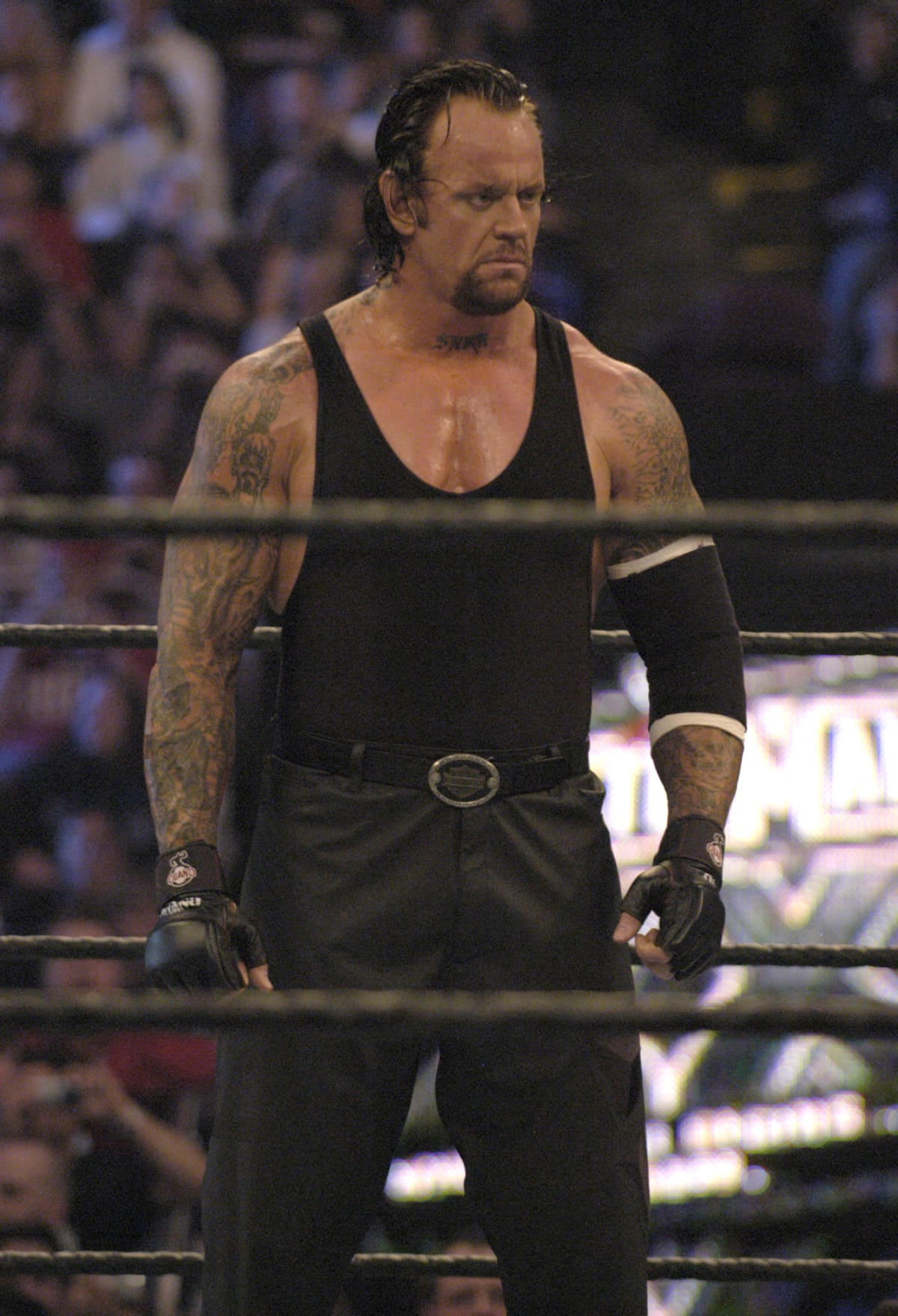 The Undertaker during Wrestle Mania XX at Madison Square Garden in New York City, New York, United States. (Photo by KMazur/WireImage)