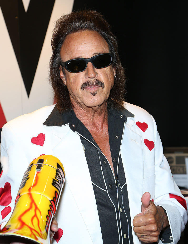INGLEWOOD, CALIFORNIA - AUGUST 11: Jimmy Hart attends the WrestleMania Launch Party at SoFi Stadium on August 11, 2022 in Inglewood, California. (Photo by Gregg DeGuire/Getty Images)