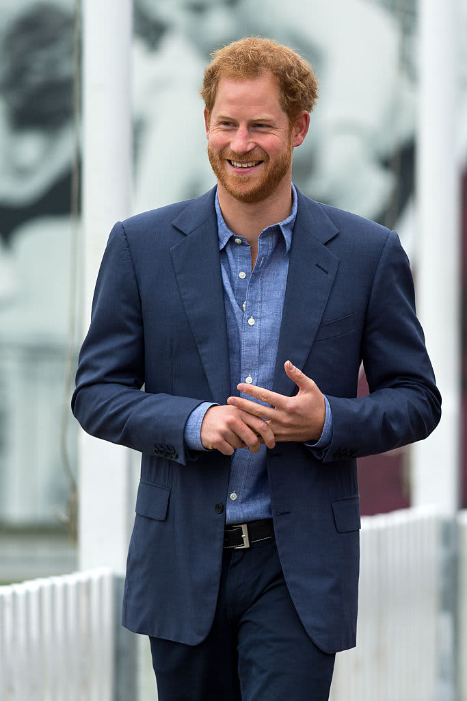 LONDON, ENGLAND - APRIL 04:  Prince Harry attends The Landmine Free World 2025 reception on International Mine Awareness Day at The Orangery on April 4, 2017 in London, England.  2017 is the 20th anniversary of the Anti-Personnel Mine Ban Treaty in Ottawa signing, which Prince Harry's Mother, Princess Diana, was closely involved in.  (Photo by John Phillips/Getty Images)