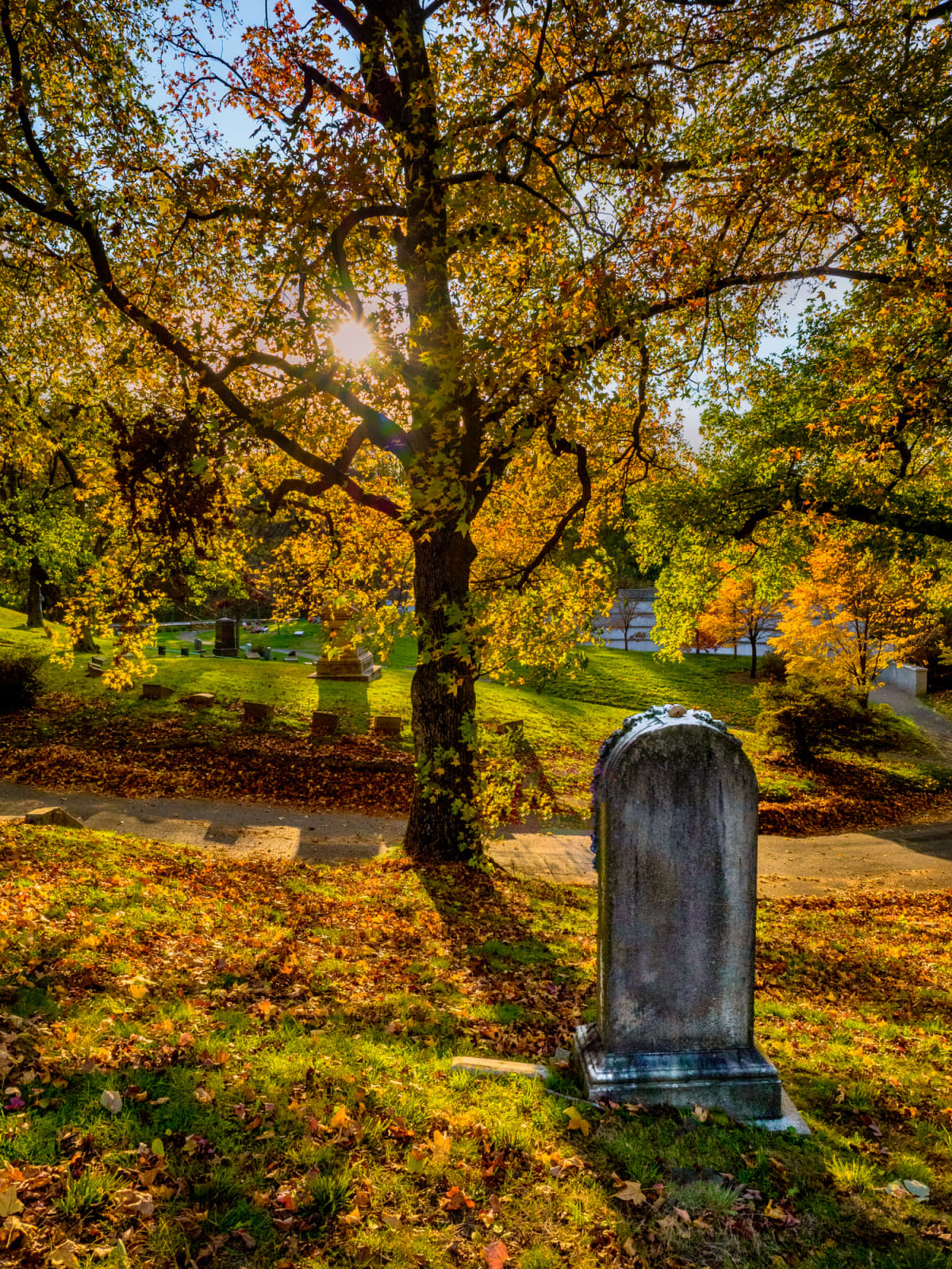 Angel in Green-Wood Cemetery, New York