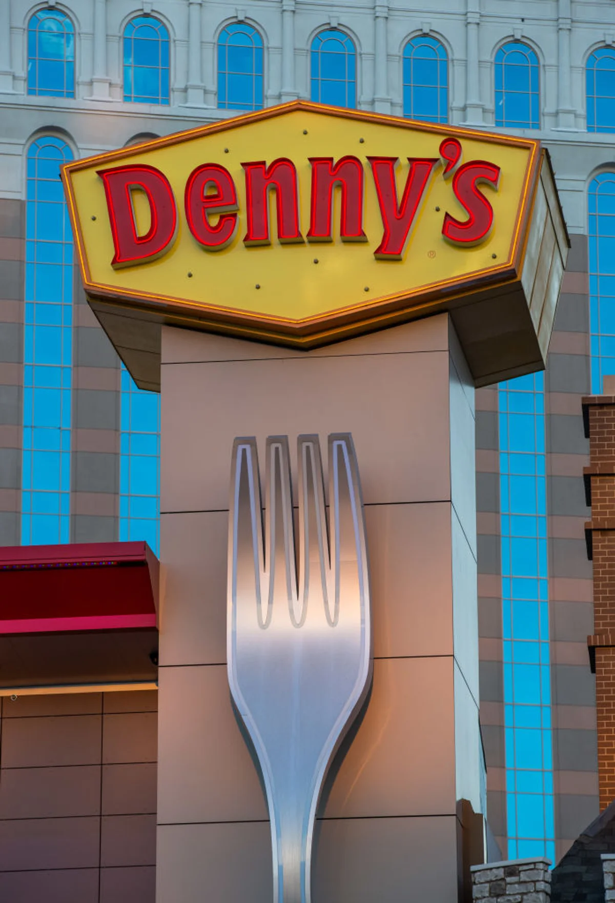 Las Vegas - Circa December 2016: Exterior Of A Denny's Coffee Shop