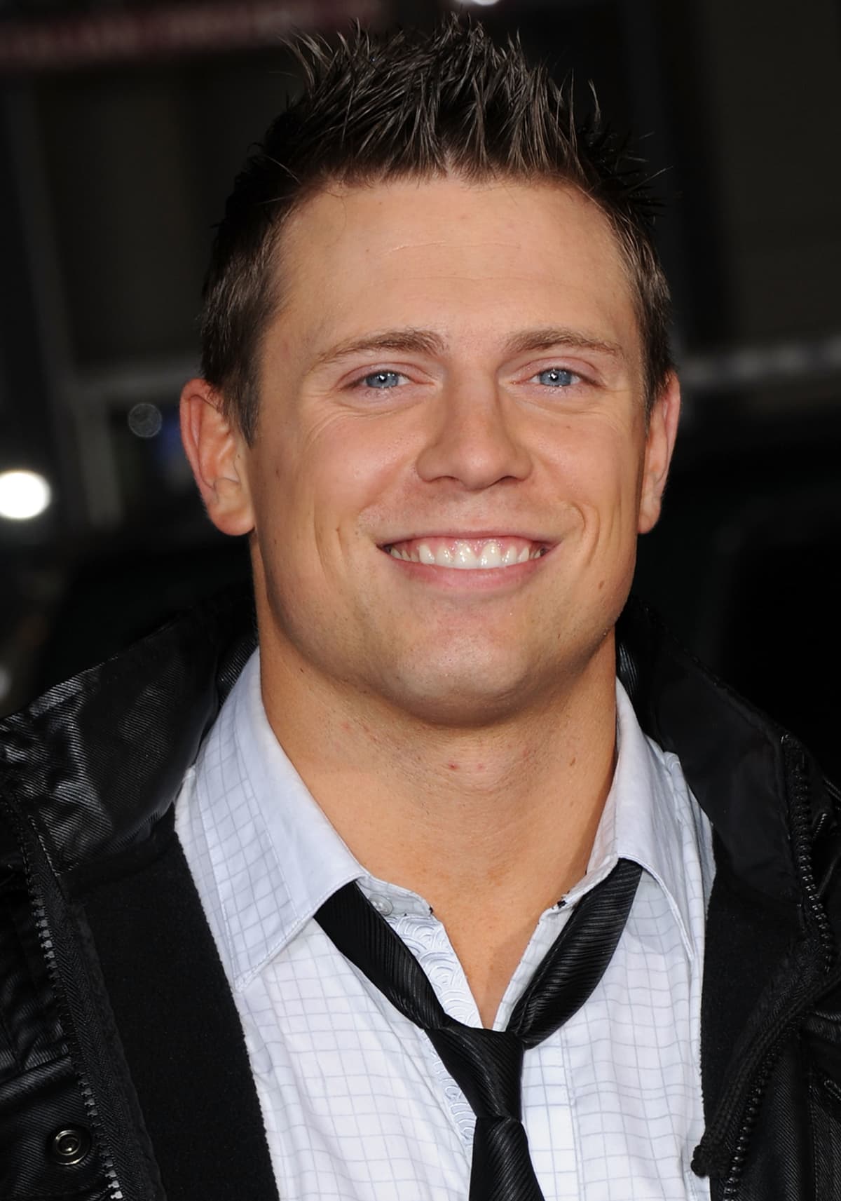HOLLYWOOD - OCTOBER 13:  WWE Superstar Mike "The Miz" Mizanin arrives at the Los Angeles Premiere "Jackass 3D" at Grauman's Chinese Theatre on October 13, 2010 in Hollywood, California.  (Photo by Jon Kopaloff/FilmMagic)