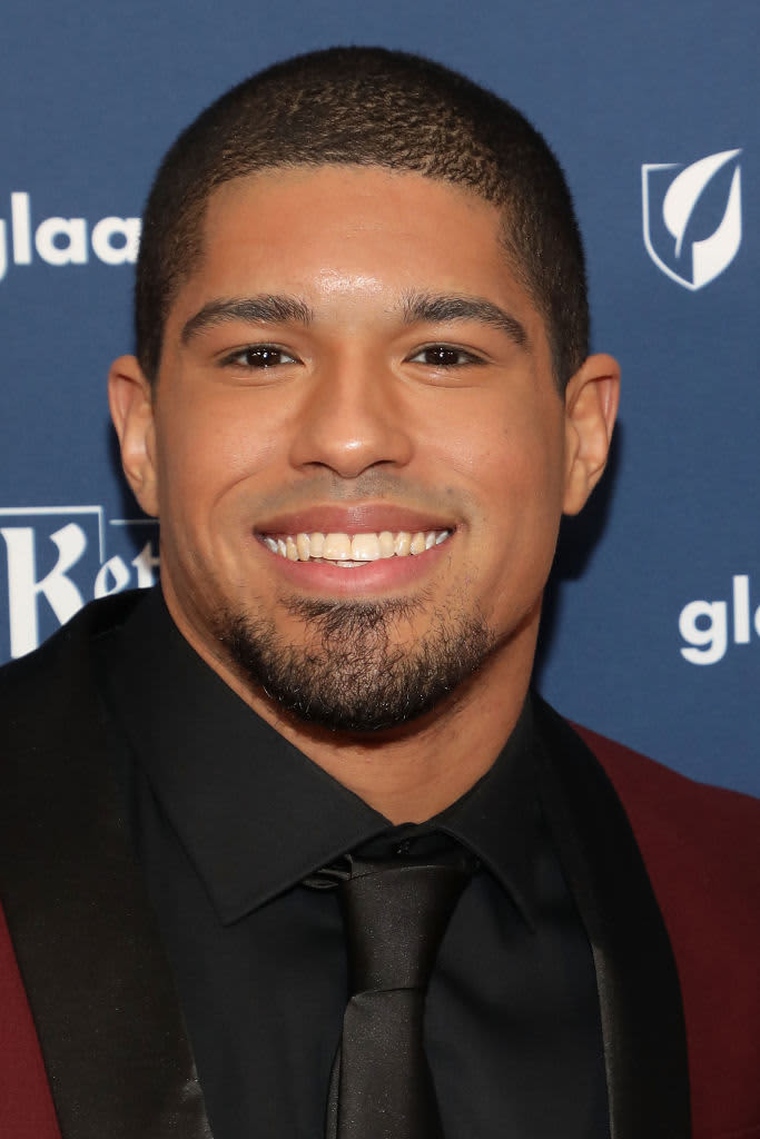 INGLEWOOD, CALIFORNIA - FEBRUARY 10: Anthony Bowens attends 'A Night Of Pride' with GLAAD and NFL on February 10, 2022 in Inglewood, California. (Photo by Tommaso Boddi/Getty Images)
