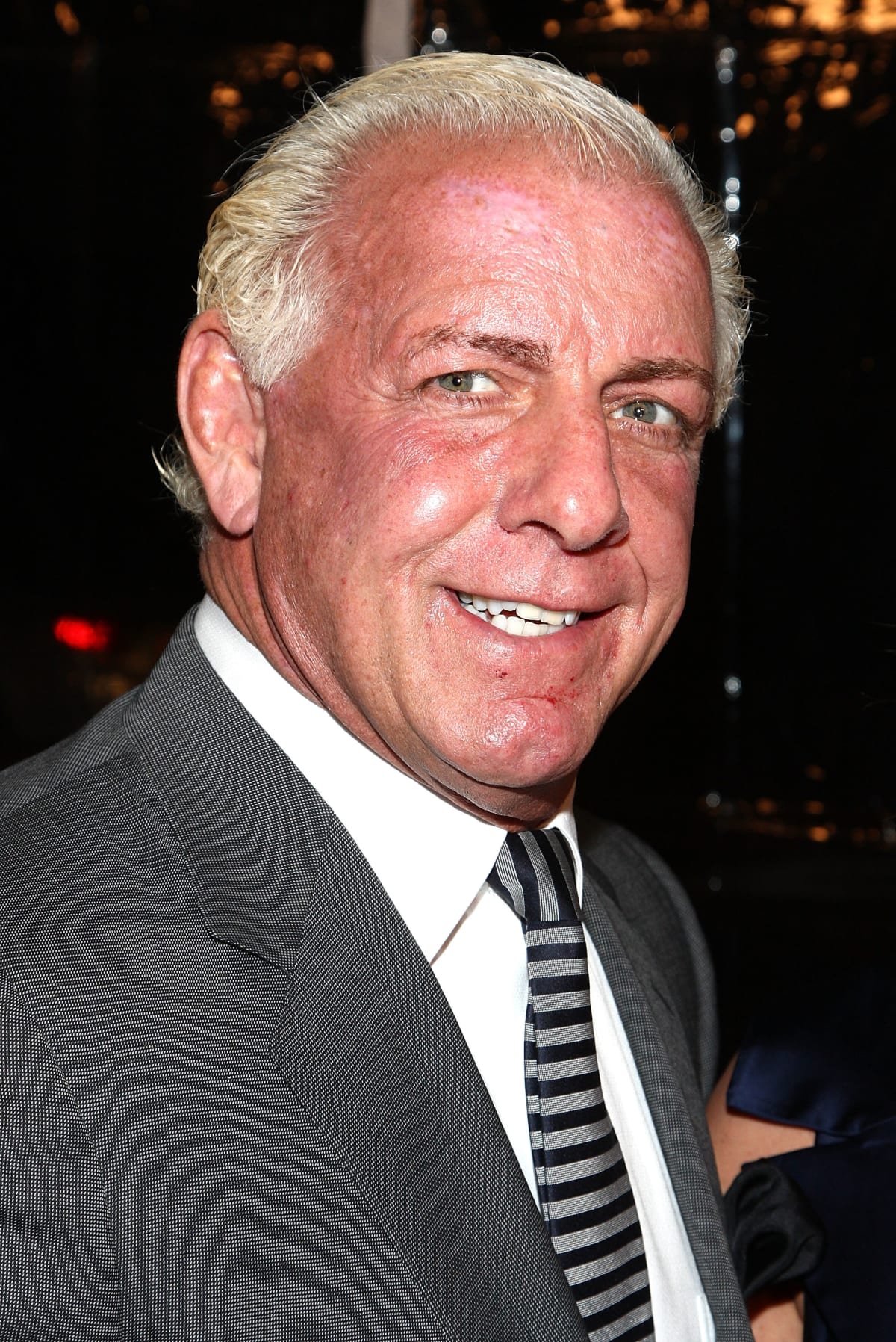NASHVILLE, TENNESSEE - JULY 31: Wrestler Ric Flair is seen at Nashville Municipal Auditorium on July 31, 2022 in Nashville, Tennessee. (Photo by Jason Kempin/Getty Images)