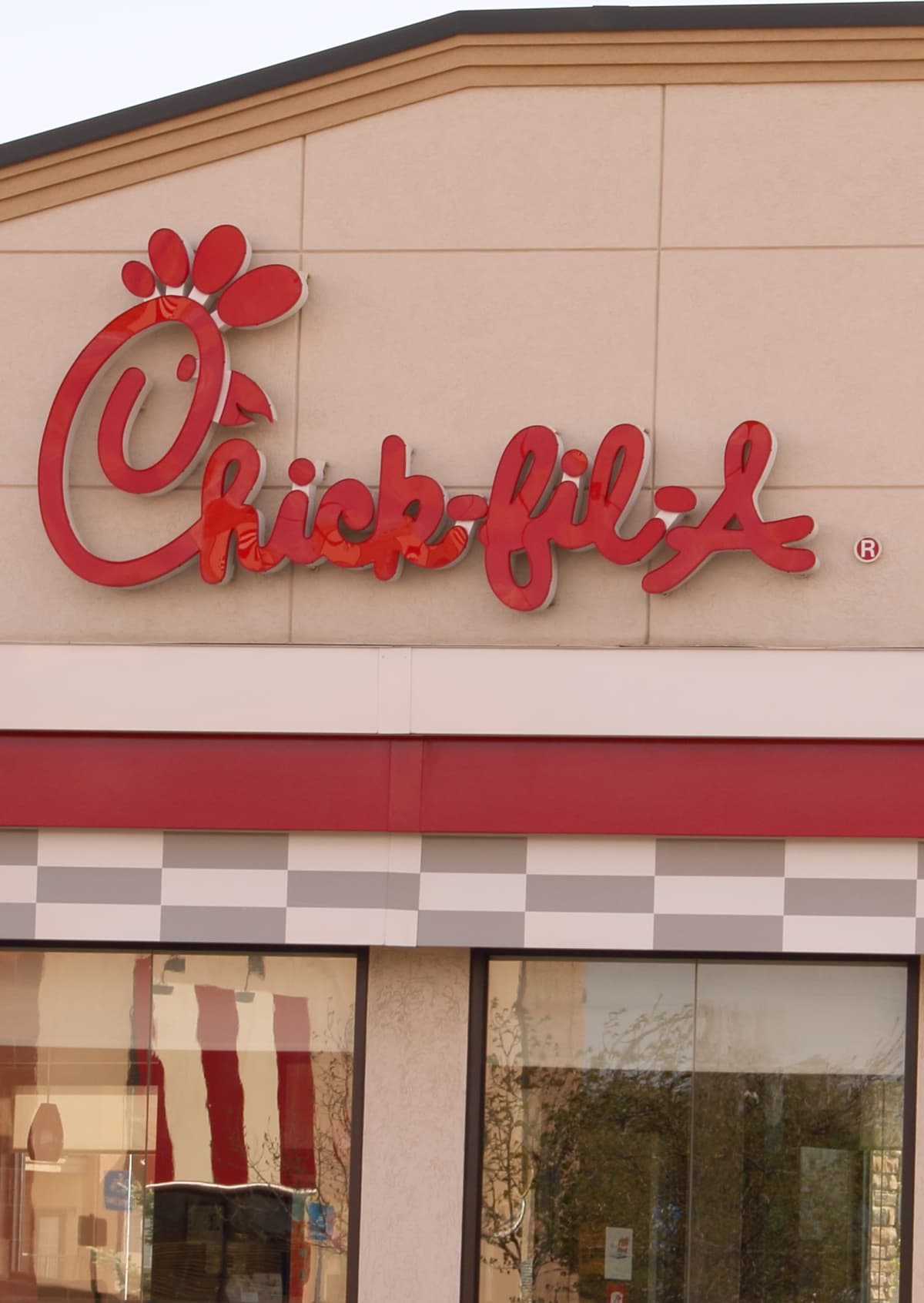 HOUSTON, TEXAS - JULY 05: A Chick-fil-A restaurant sign is seen on July 05, 2022 in Houston, Texas. According to an annual survey produced by the American Customer Satisfaction Index (ACSI), Chick-fil-A has maintained its position as America's favorite restaurant for the eighth straight year in a row.  (Photo by Brandon Bell/Getty Images)