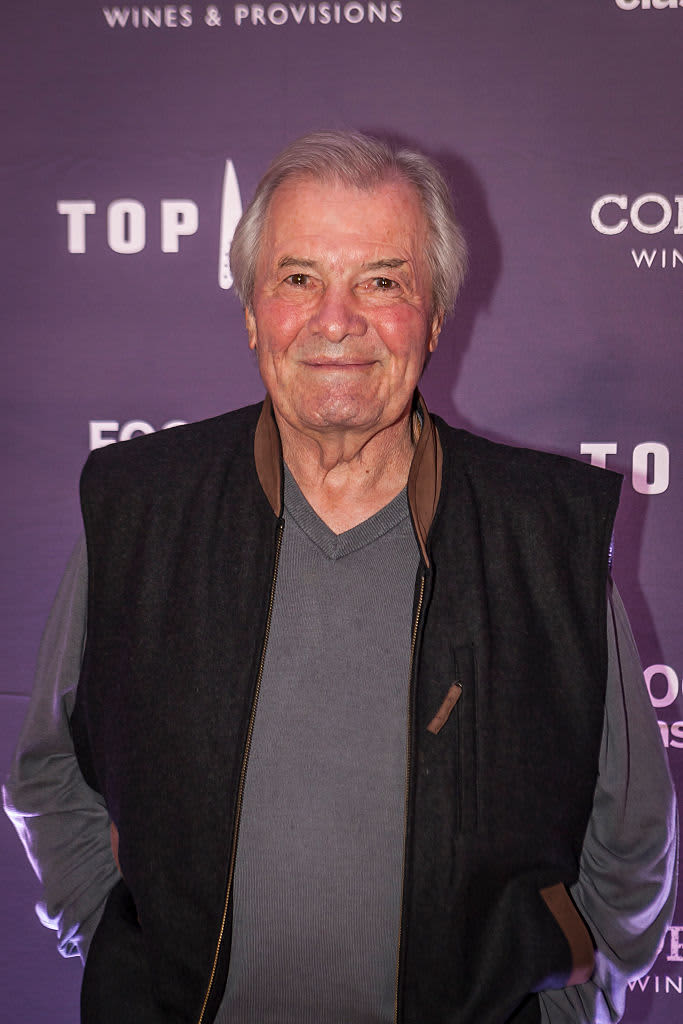 NEW YORK, NY - APRIL 23:  Chef Jacques Pepin attends the "James Beard: America's First Foodie" NYC premiere at iPic Fulton Market on April 23, 2017 in New York City.  (Photo by Jim Spellman/WireImage)