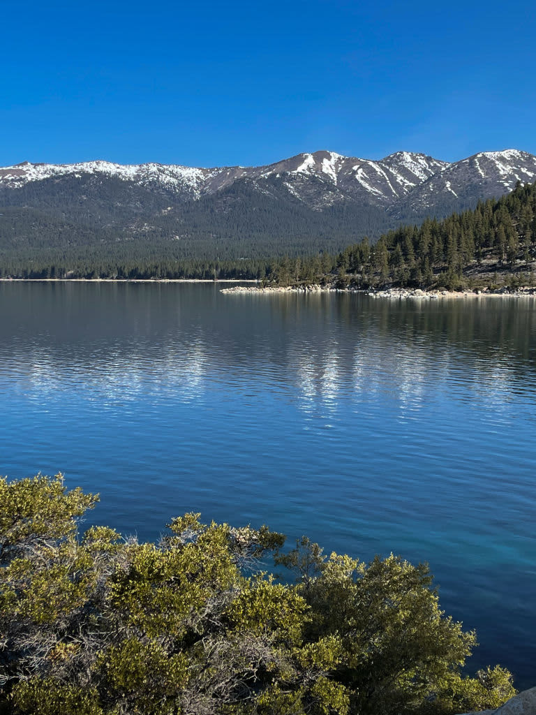 Lake Tahoe, a popular Sierra Nevada getaway for millions of tourists each year