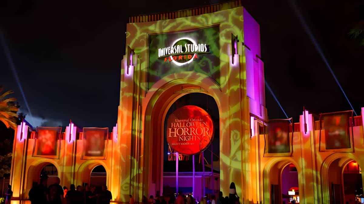 Entrance to Halloween Horror Night at Universal Studios Florida