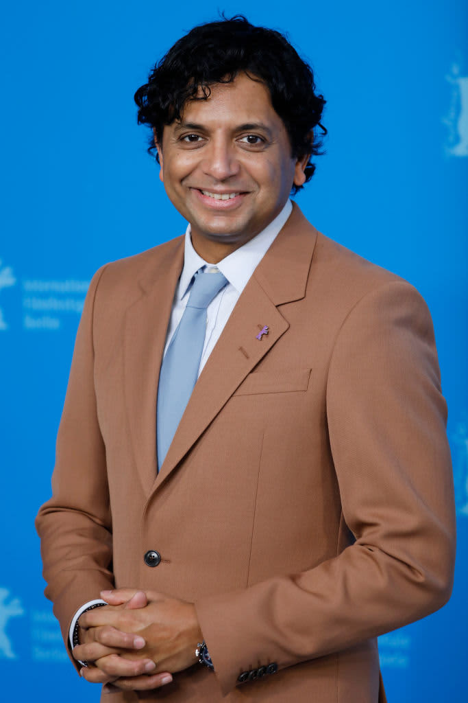 NEW YORK, NEW YORK - OCTOBER 03: M. Night Shyamalan attends 
the Servant Panel during New York Comic Con at Hammerstein Ballroom on October 03, 2019 in New York City. (Photo by Eugene Gologursky/Getty Images for ReedPOP )