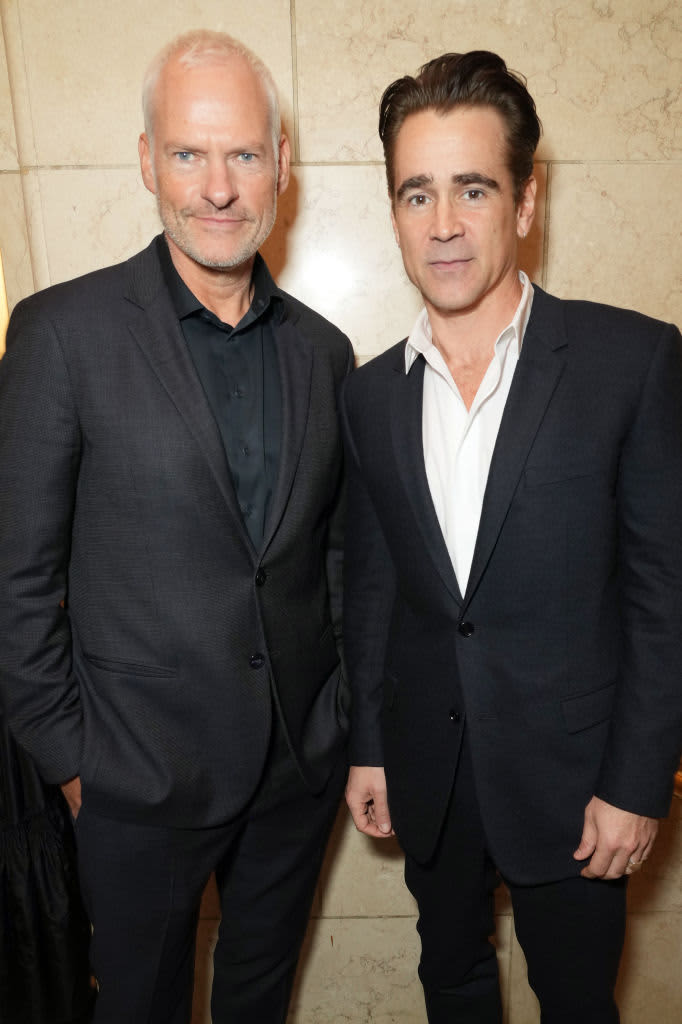 Martin McDonagh and Colin Farrell at The National Board of Review Annual Awards Gala held at Cipriani 42nd Street on January 8, 2023 in New York City. (Photo by Nina Westervelt/Variety via Getty Images)