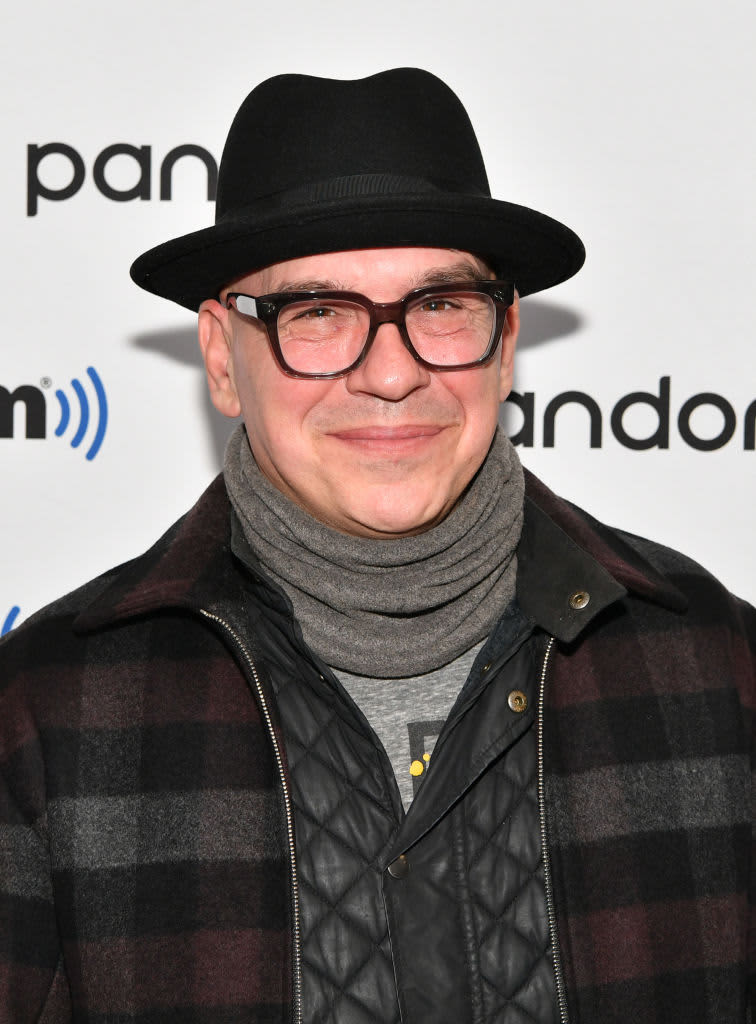 NEW YORK, NEW YORK - JANUARY 10: (EXCLUSIVE COVERAGE) Chef/TV personality Michael Symon visits SiriusXM Studios on January 10, 2020 in New York City. (Photo by Slaven Vlasic/Getty Images)