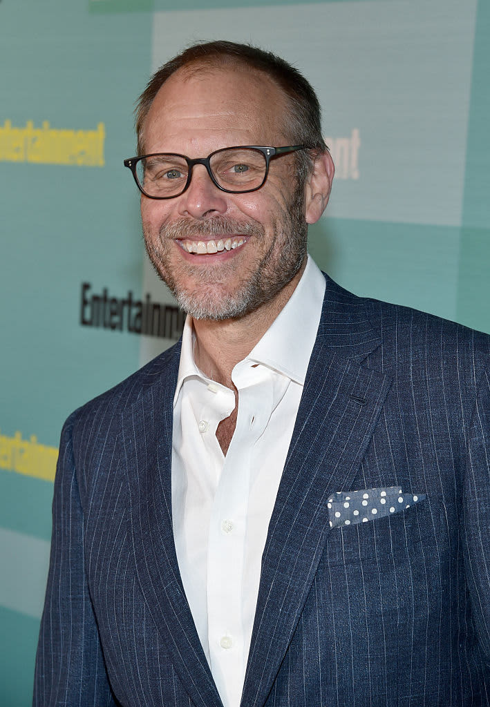 ATLANTA, GA - SEPTEMBER 14:  (EXCLUSIVE COVERAGE)  American television personality Alton Brown attends Atlanta Premiere of Cirque du Soleil's "LUZIA - A Waking Dream of Mexico" at Big Top at Atlantic Station on September 14, 2017 in Atlanta, Georgia.  (Photo by Paras Griffin/Getty Images for Cirque du Soleil)