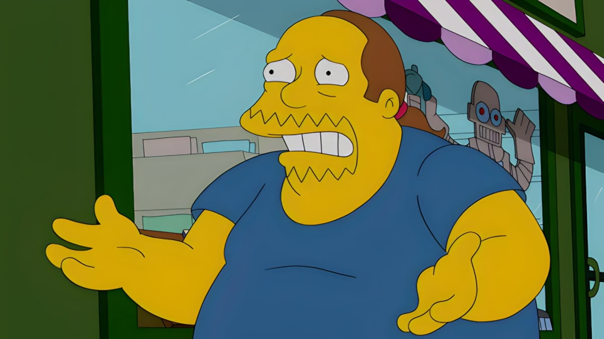 Comic Book Guy on the Simpsons