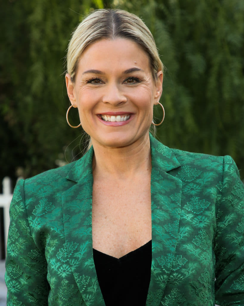 Chef / TV Personality Cat Cora visits Hallmark Channel's "Home & Family" at Universal Studios Hollywood on December 19, 2019 in Universal City, California.