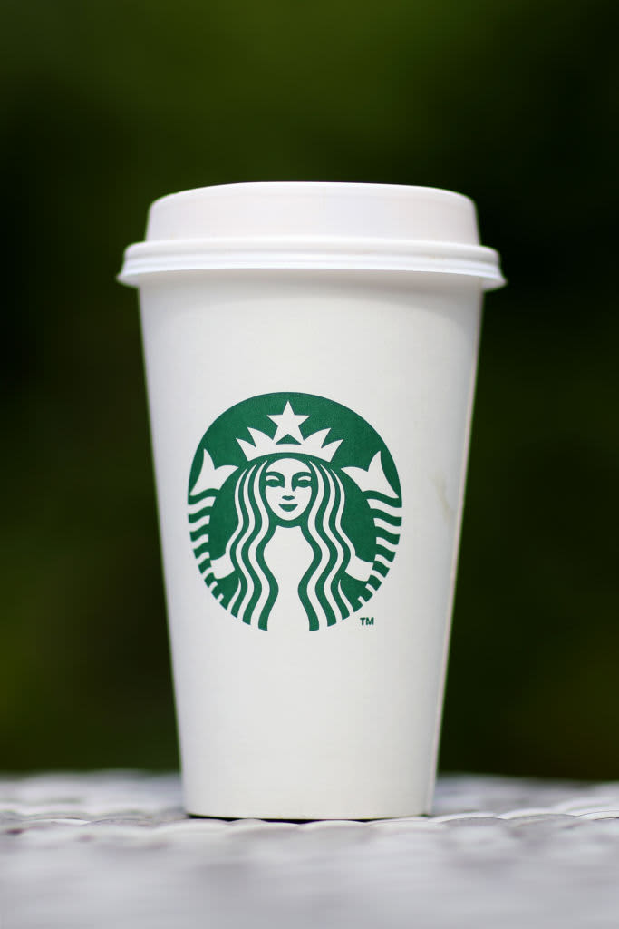 A photo illustration of a beverage from Starbucks in Hedge End, Southampton