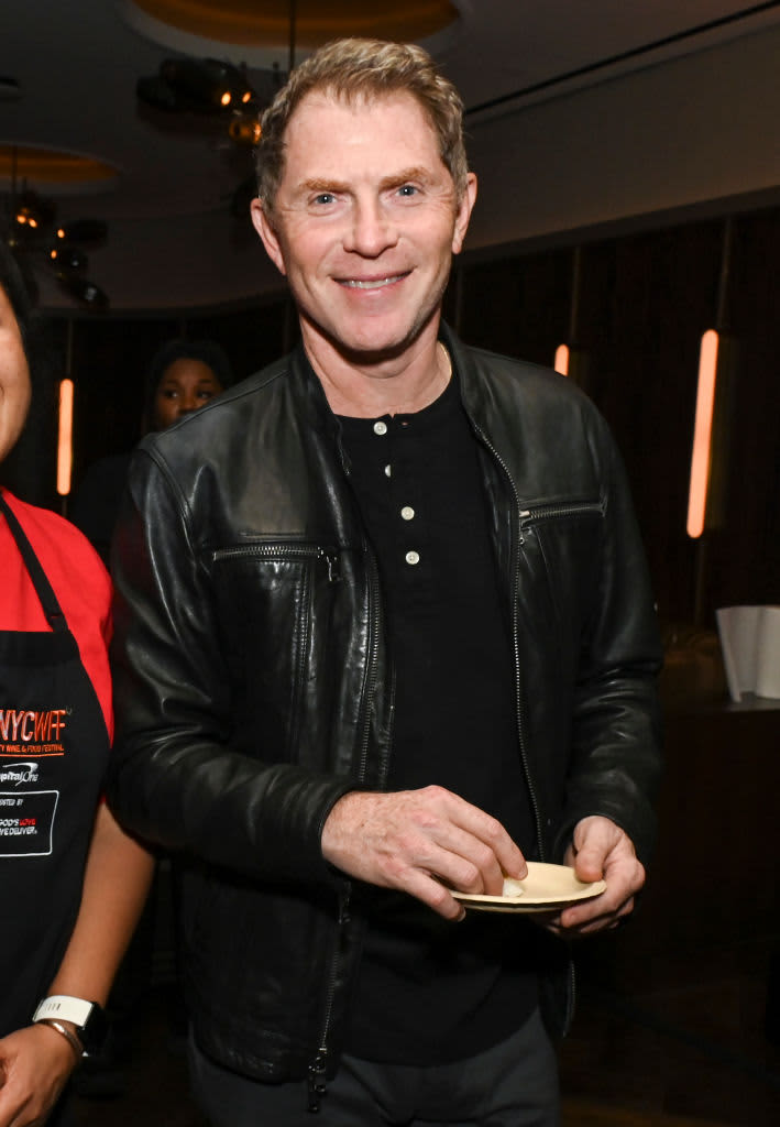 Chef Bobby Flay poses at Taste of Asia hosted by Jet Tila during the Food Network New York City Wine & Food Festival presented by Capital One at the Hard Rock Hotel New York on October 14, 2022 in New York City.