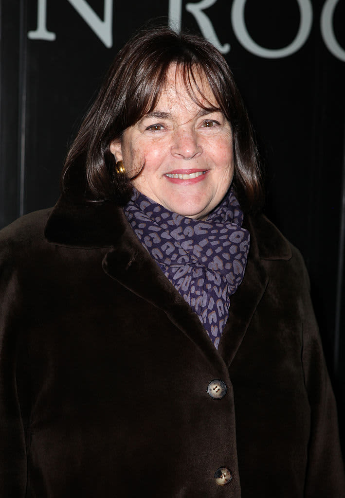 Ina Garten attending the Broadway Opening Night Performance of 'Cat On A Hot Tin Roof' at the Richard Rodgers Theatre in New York City on 1/17/2013 (Photo by Walter McBride/Corbis via Getty Images)