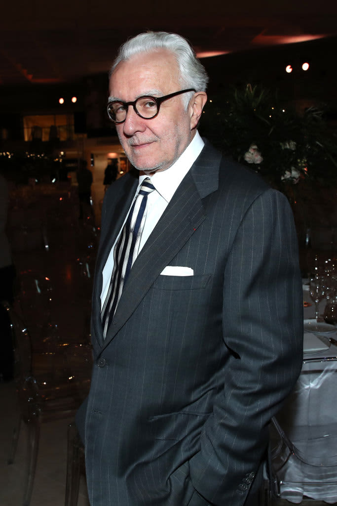 PARIS, FRANCE - NOVEMBER 19: Chef of the event, Alain Ducasse attends the Grand Dinner of the Louvre on November 19, 2019 in Paris, France. (Photo by Bertrand Rindoff Petroff/Getty Images)