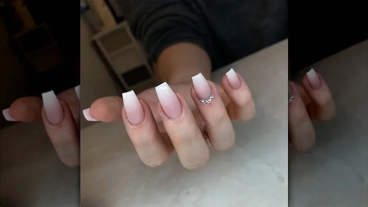 21 'French Fade' Manicures To Give You Major Nail Inspo 21 'French Fade' Manicures To Give You Major Nail Inspo