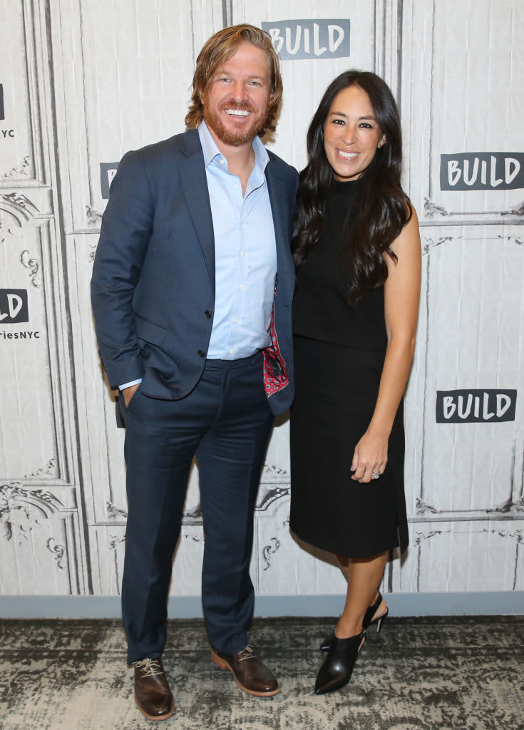 Joanna and Chip Gaines smiling