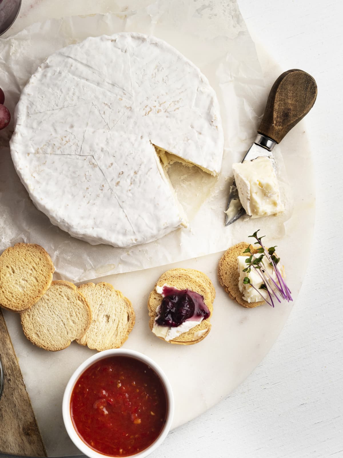 Appetizer, Breakfast, Brie, Camembert, Cheese, food and drink,  Artisan cheeses, marmalade, Camembert cheese, Dairy Product, French Food, France, Milk,