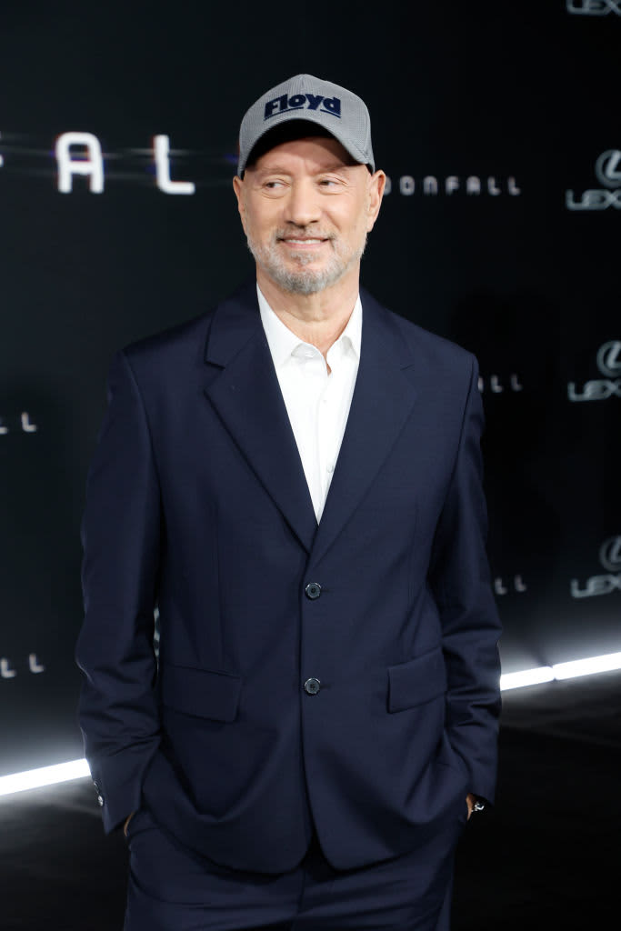 Roland Emmerich attending the Los Angeles Premiere Of "Moonfall"  at TCL Chinese Theatre on January 31, 2022 in Hollywood, California.
