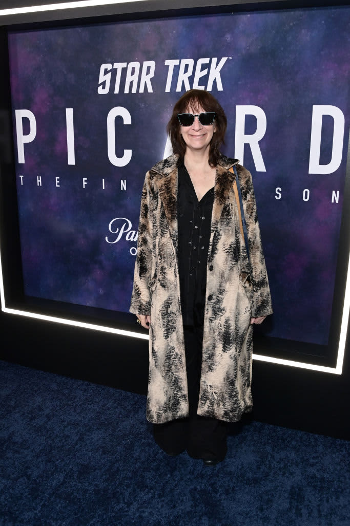 LOS ANGELES, CALIFORNIA - FEBRUARY 09: Amanda Plummer attends the “Picard” eason 3 premiere on February 09, 2023 in Los Angeles, California. (Photo by Araya Doheny/Getty Images for Paramount+)