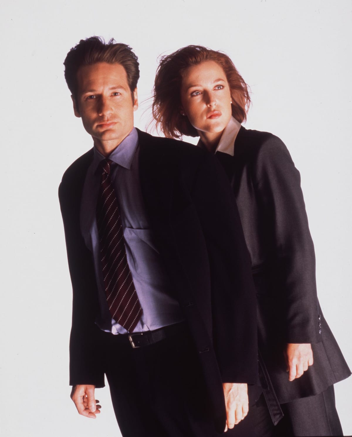 David Duchovny and Gillian Anderson star in The X-Files