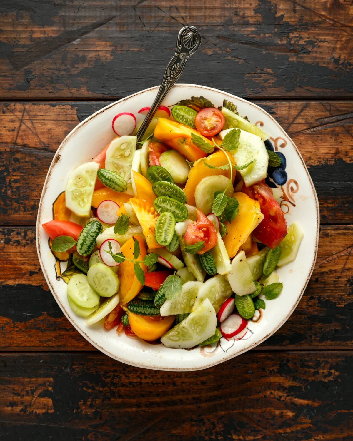 Cucamelon & Radish Salad