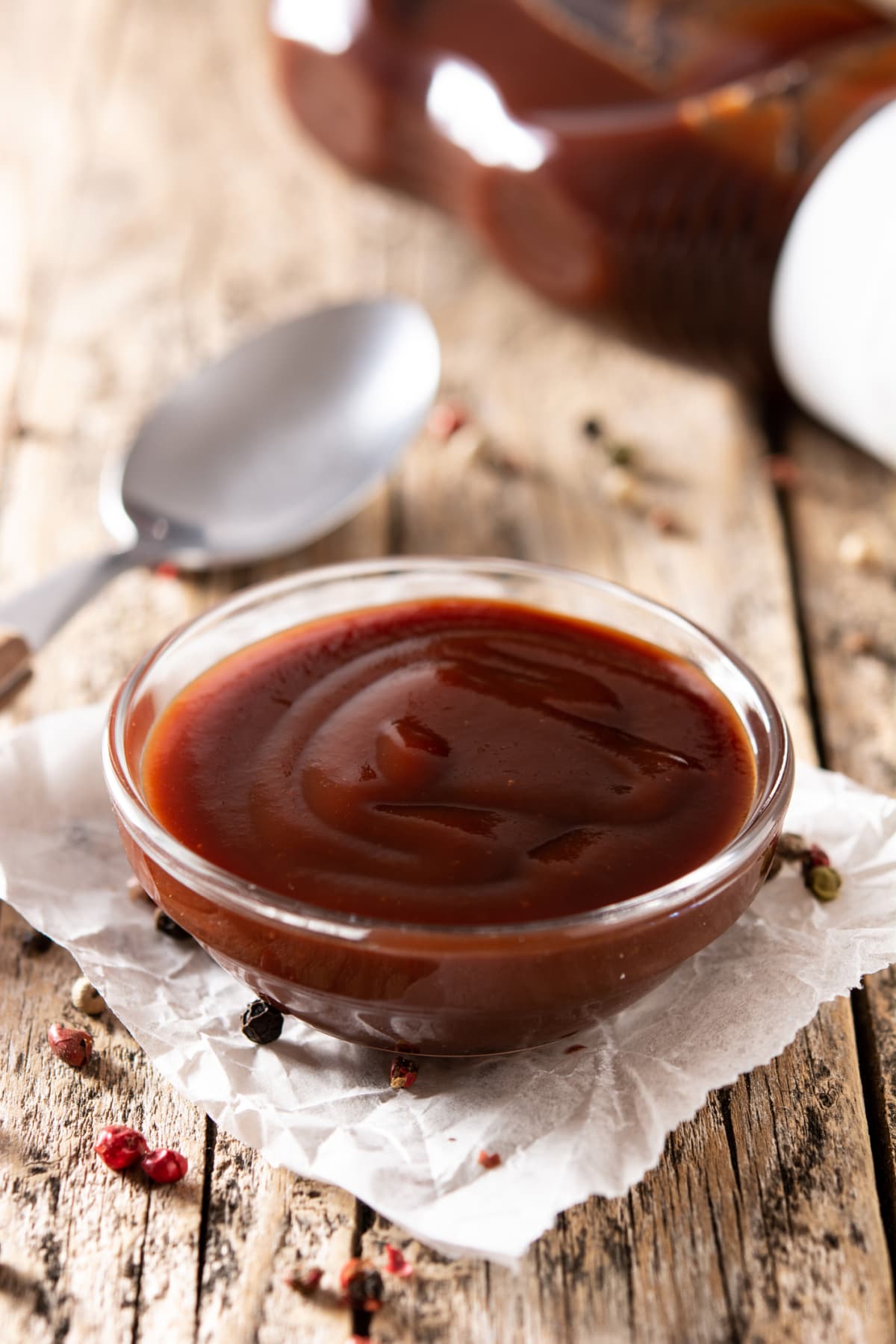 Barbecue sauce in a bowl