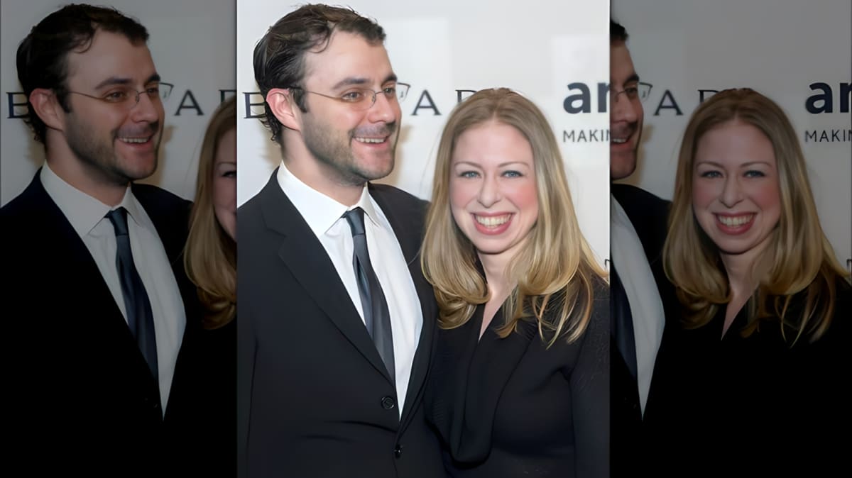 Chelsea Clinton and her husband Marc Mezvinsky