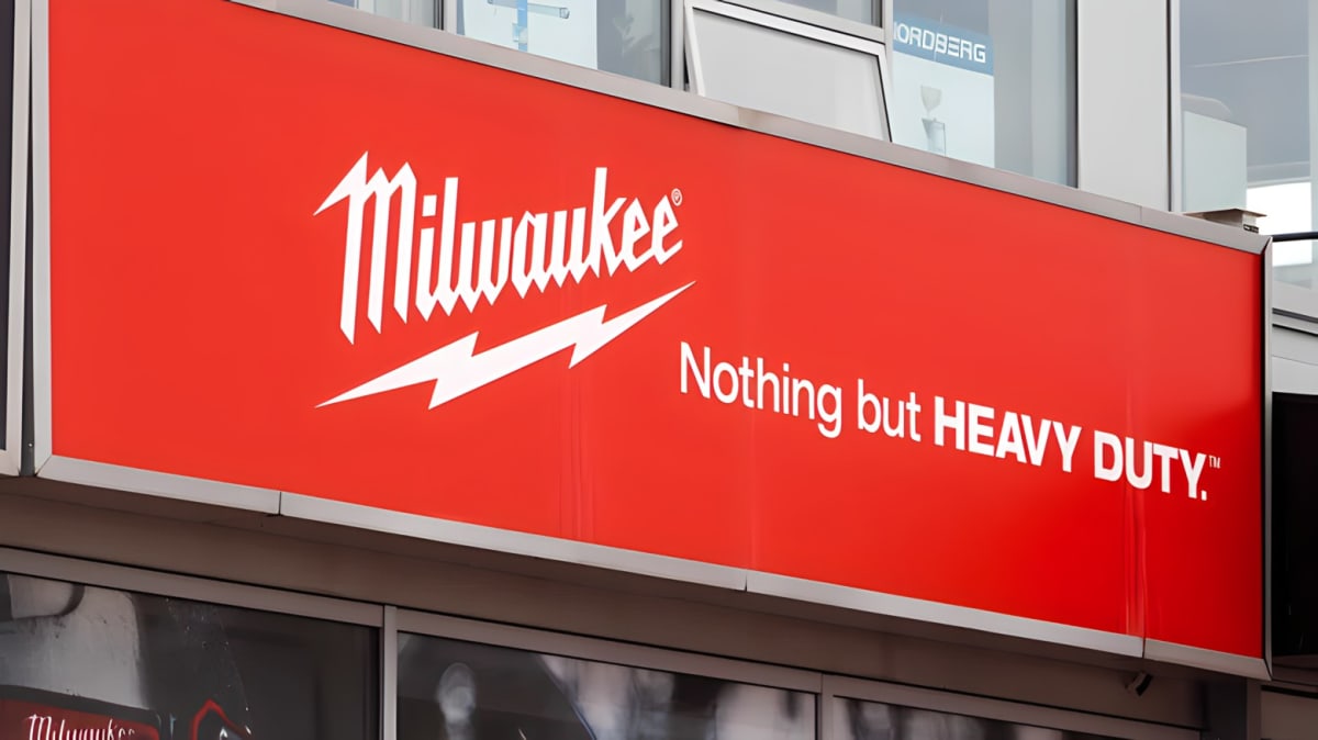 Milwaukee sign on a building