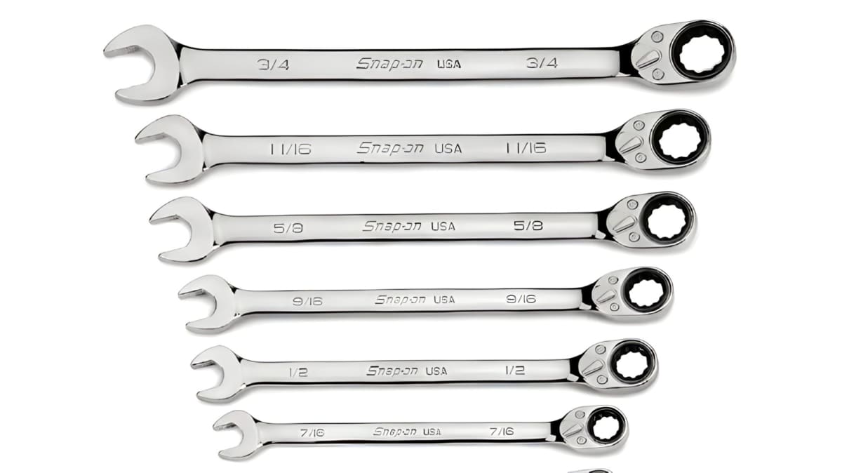Several different Snap-On wrenches