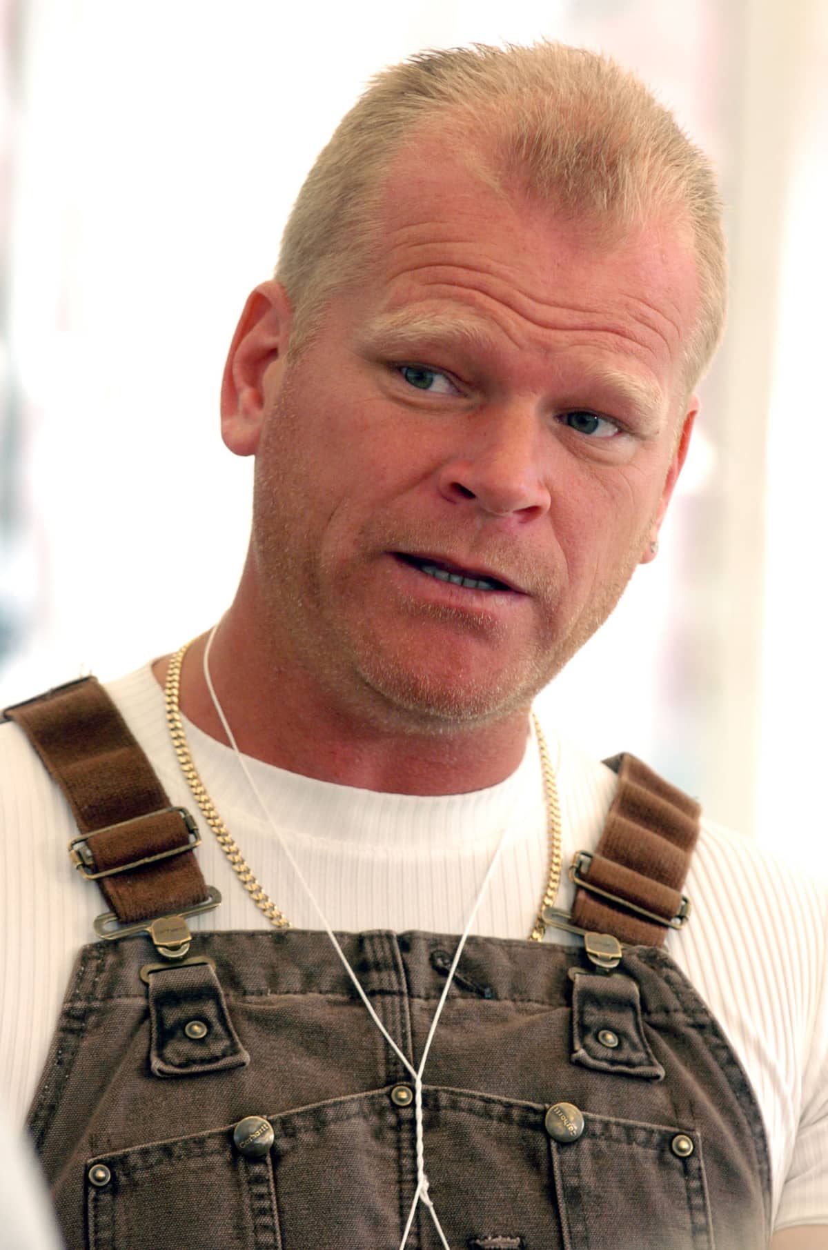 Renovation expert and HGTV host Mike Holmes at an event