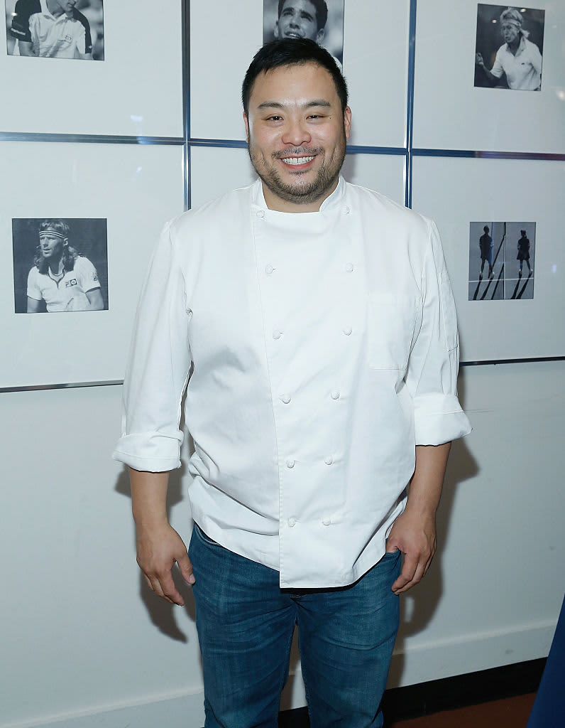 Chef David Chang smiling
