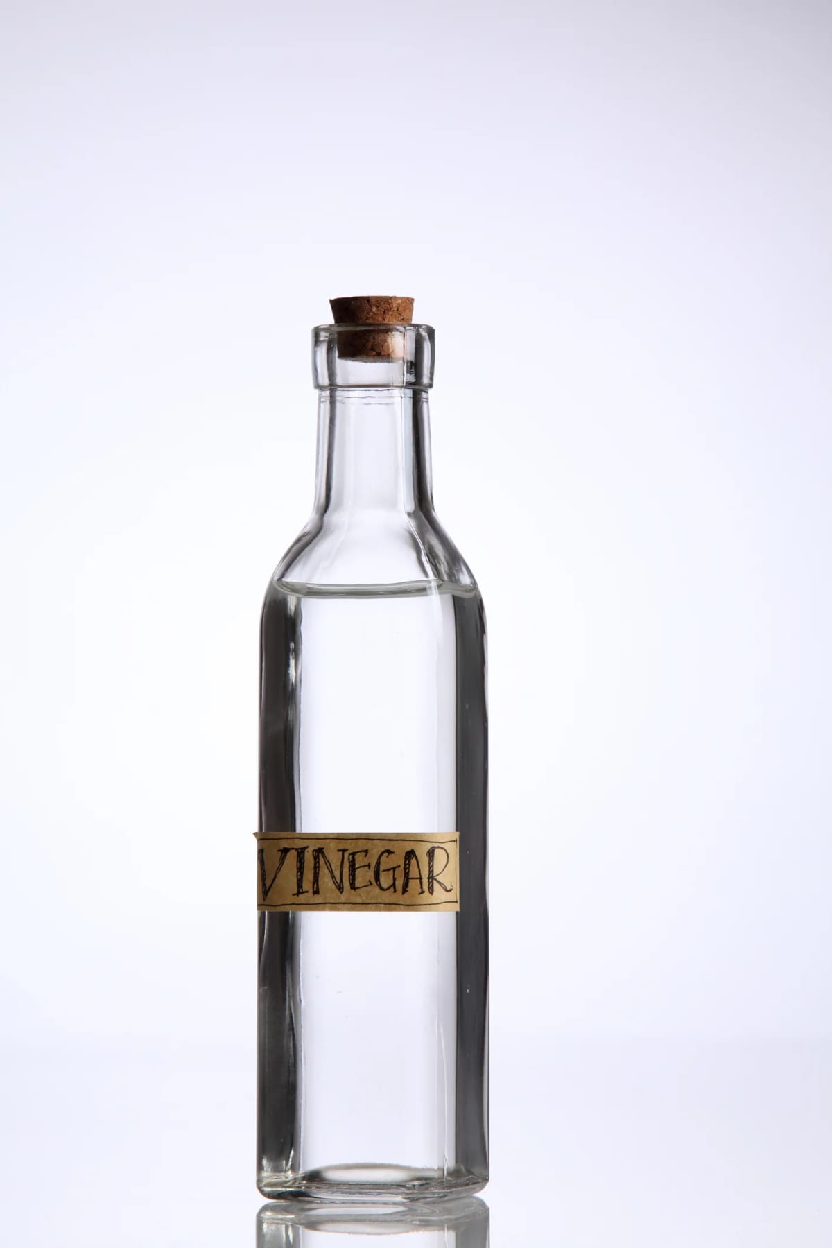 A bottle of vinegar