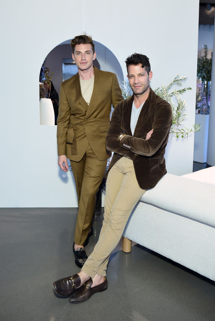 Jeremiah Brent and Nate Berkus at an event for their Fall 2019 Collection