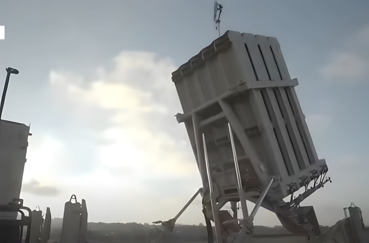 Israel Iron Dome battery