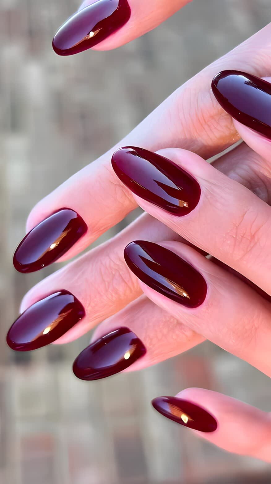 The cherry mocha nail trend